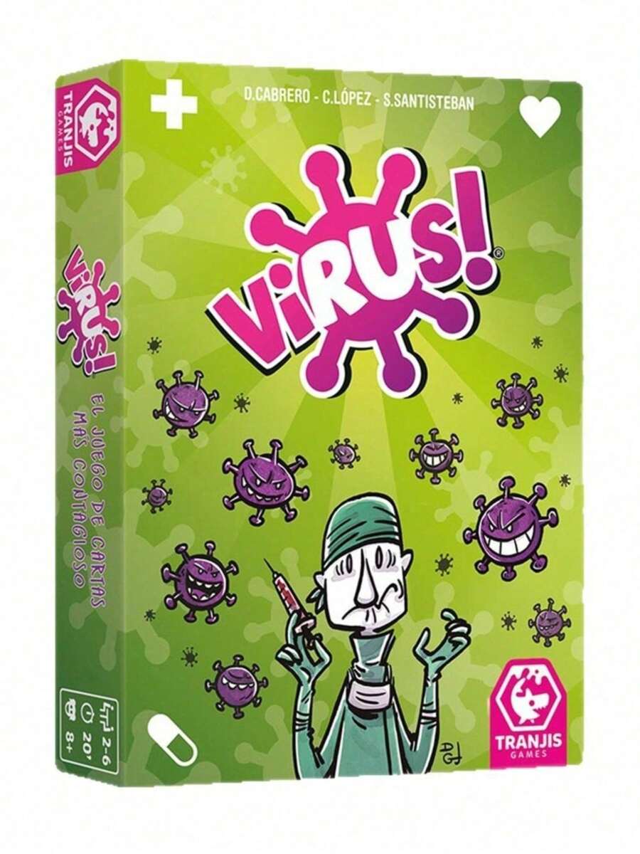 Virus Board Game | Viral Infection Themed Card Game | Family Party & Parent-Child Interaction Game | Holiday Party Essential - A - Xem 1