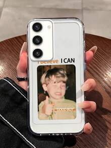 High-Resolution, Transparent Phone Case For Samsung Galaxy S21 Plus S21 Ultra S21FE S22 Plus S22 Ultra S23 Plus S23 Ultra S23FE S21+ S22+ S23+ – Ultra-Thin, Soft, See-Through, With Full Protective Band For Fun Guys - Clear - View 11