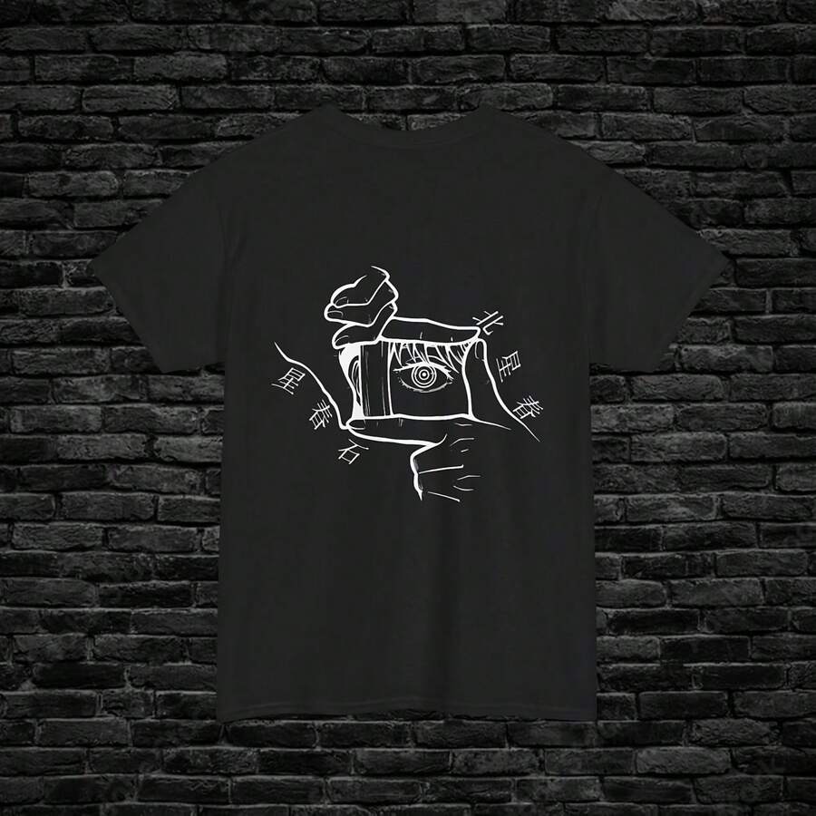 Camisa Makima, Camisa de hombre de la motosierra, Camisa de anime, Motosierra, Camisa de hombre de la motosierra, Regalo de anime, Regalo para él, Regalo para ella, Presente, Poder, Martillo - Negro 1 - Ver 1