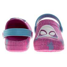 Marvel Ghost Spider Gwen Stacy Girls Shoes, EVA Clogs, Water Shoes - Kids Pool Shoes Pink, White Slip On (Toddler Sizes 5-10, Little Kid Sizes 11-12) - 粉色 - 查看 5