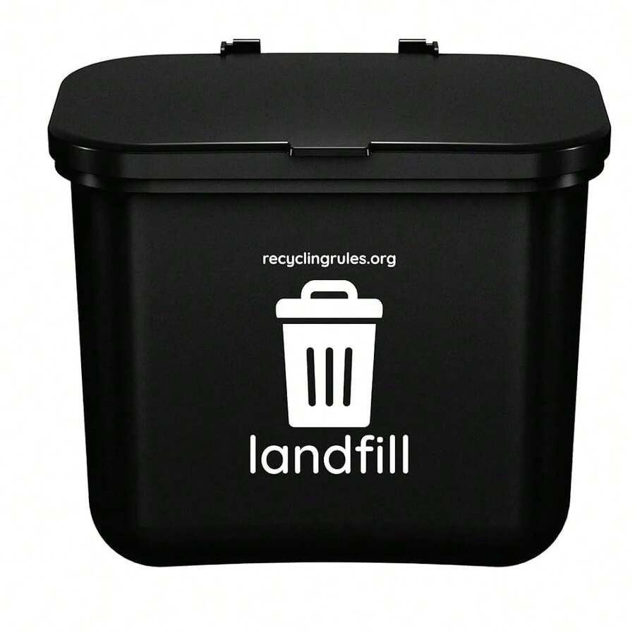 Wastebasket For Trash - Qty1Landfill - View 1
