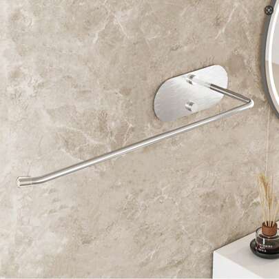 Towel Bar, Kitchen Paper Towel Holder, Multi-Purpose Hanging Rack, Suitable For Bathrooms And Kitchens