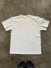 Ntage Cherry Blossom Graphic Cotton T-Shirt - Y2kGraphic Print 100% Cotton Crew Neck Short Sleeve T-ShirtsStreetwear Style, Ideal For Daily Outings & Casual Wear, Perfect As Holiday Or Birthday Gifts - trắng - Xem 4