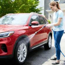 高压洗车枪、花园喷水枪、家用清洁工具套装，含全套适配器，多种款式可选，无刷多功能套装，适用于汽车、轮胎和庭院清洁 - 多款式 - 查看 3