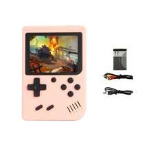 Handheld With Classical Retro Single And Multiplayer, 3.0 Inch Game-Boy Kids Screen Portable Retro Video Support TV Connection (400 Nostalgic Video ) - Pink - View 5