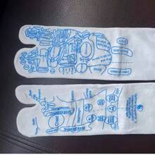 1-2双足部按摩反射疗法袜，缓解足部疲劳点，反射疗法袜，趾间分离袜，缓解脚趾不适，返校用品 - 女襪+棒子 - 查看 11