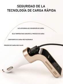 1 Pieza Bluetooth Transmisor Fm Auto Manos Libres Cargador Usb G7 - G7 - Ver 11