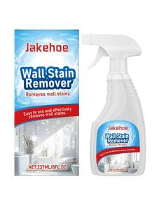 ¡Renovación de pared sin esfuerzo! Spray de limpieza suave todo en uno, fórmula de acción rápida para manchas y marcas resistentes, protege la textura de la pared mientras disuelve la suciedad, elemento esencial para el mantenimiento diario del hogar - Líquido - Ver 11