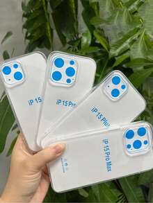 TPU钢化玻璃屏幕保护膜【三合一】柔软TPU全摄像头保护超薄手机壳，高清防摔屏幕保护膜，一体式手机贴膜透明镜头膜，兼容 17/17 Pro/17 Pro Max机型，屏幕保护膜生日礼物 - 無色 - 查看 12