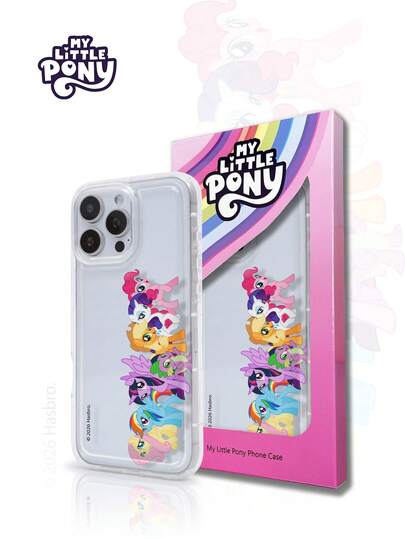 Hasbro MY LITTLE PONY Official Genuine Cartoon Girly Phone Case, Card Holder Phone Case, Compatible With IPhone 17, 17 Air, 17 Pro, 17 Pro Max, 11, 12, 13, 14, 15, 16 Pro, 16 Pro Max, 14 Plus, 15 Plus, 16 Plus, 15 Pro Max, 16 Pro, 16 Pro Max, XR, XS Max