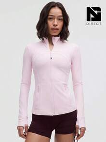 Lululemon Define Jacket Nulu Blush Quartz-For Yoga Gym Running-Sweat-Wicking-Yoga-All Seasons Sport-Spring/Summer-Autumn/Winter-Back To School- Mother's Day Gifts-Father's Day Gift - Pink Organza - 查看 1