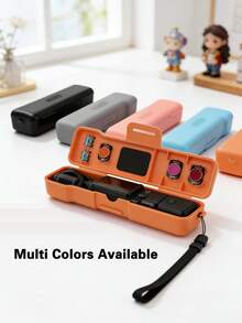Osmo Pocket 3 Protective Storage Case Only, Camera & Filters Excluded, Anti-Drop Shockproof Travel Box With Wrist Strap, Built-In Filter Card Slots, Medium Daily Shock Protection, Not Fit Other Pocket Cameras - Multicolor - View 4