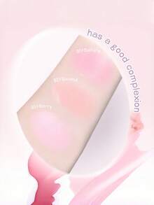 NOVO Cushion Blusher Powder Puff, Warna Natural dengan Saturasi Rendah, Hasil Akhir Matte, Cocok untuk Kencan, Tahun Baru, Riasan Sehari-hari, Tema Ulang Tahun, Awal Musim Semi, Gaya Y2K, Imut, Berkumpul dengan Teman, Warna Terbaik - 02# Almond Manis - View 7