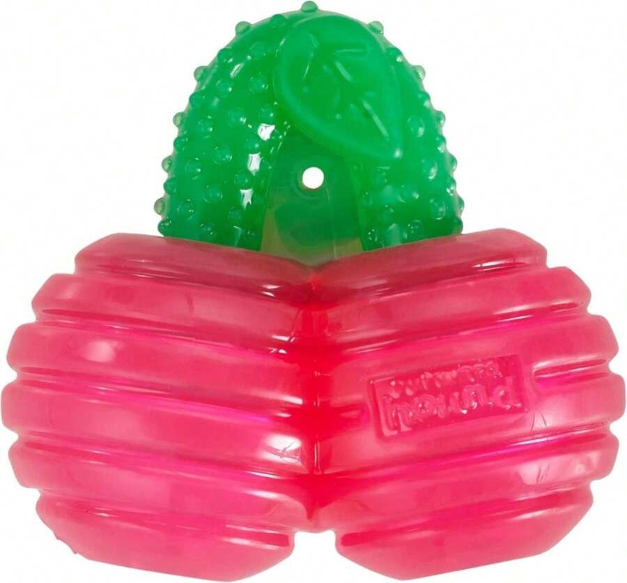 Outward Hound Gummiez Cherries Dog Toy &Amp; Treat Stuffer, 4\U2033 X 4\U2033 Cherry-Scent Interactive Chew For Dogs, Promote Healthy Teeth, Gums &Amp; Mental Enrichment, Reduce Boredom &Amp; Support Dental Health - MàuB - Xem 1