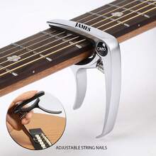 1pc Personalized Metal Wood Grain Capo Guitar, Customizable Information, Engraved Guitar Pick, Birthday Gift, Guitarist Father's Day Gift, Boyfriend Gift, Husband Gift, Customized Birthday Gift, Guitar Pattern, Harmonica, Guitar Material Decor, Waterproof, Fun, Exquisite, Fashionable Unique, Personalized, Her, Family, Friend, Anniversary, Birthday, Clothing, Sofa/Bedroom Living Room - Multicolor - View 11