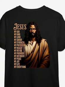 Men Outdoor Tees & Tanks - Black - View 1