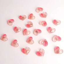 5/10pcs Cute Pink Heart Magnets, Fridge Decoration, Mini Magnetic Stickers Suitable For Photos, Notes, Whiteboards, Storage Cabinets, Kitchen Decor, Home Decor, Office Supplies, Creative Valentine's Day Gift - Multicolor - View 6
