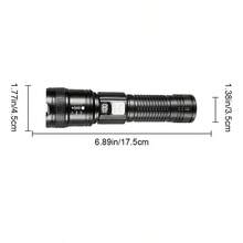 100000流明高功率LED手电筒超亮远射程变焦战术手电筒USB充电露营狩猎LED手电筒 - 星星 - 查看 11