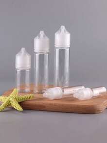 Botella gotero delgada, 5ml/10ml/15ml/20ml/30ml/50ml Botella vacía para gotas de ojos, Botella vacía para gotas de ojos, Tapa de botella gotero de líquido apretable de mascota, Perfecta para volver a la escuela y viajar, Portátil y ligera - Accesorios de viaje, Botella de viaje portátil, Botella de gel con punta puntiaguda Botella gotero apretable Botella de plástico transparente, Suministros para tatuajes, Adecuada para tinta líquida, pintura al óleo, arte y manualidades, Accesorios de viaje, Artículos esenciales de viaje - Multicolor - Ver 3