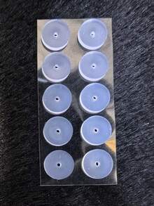 Ear Piercing Keloid 7mm Discs Stop Friction Suitable For Small Flying Saucer Anti Proliferation Tablets - Clear - View 7