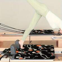 1件家用健身瑜伽普拉提运动垫，适用于健身房、客厅地板，防滑减震，吸湿易清洁，实用运动垫，硅藻土材质 - 彩色 - 查看 6