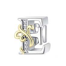 1 件时尚 26 字母系列串珠手链，可用于 DIY 手链制作和日常服装搭配，适合女孩佩戴。 - 混合色 - 查看 31