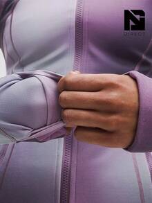 Lululemon Define Jacket Nulu-For Yoga Gym Running-Sweat-Wicking-Yoga-All Seasons Sport-Spring/Summer-Autumn/Winter-Back To School- Mother's Day Gifts-Father's Day Gift - Aurora Haze Purple Multi - 查看 5
