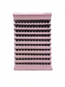 120 Pieces False Eyelash Clusters, 8-16mm Thin Single Eyelashes, Natural Look, D-Shaped Curled Fluffy, Reusable And Comfortable Eyelash Clusters, Single Section False Eyelashes Slim And Super Soft DIY Home Eyelash Extension Eyelash Clusters, Single Eyelashes, False Eyelashes - D - View 9