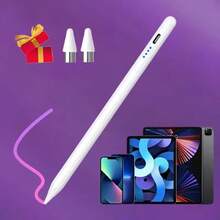 Compatible con /Android/ Tablets - Lápiz óptico Apple de carga rápida, bolígrafo táctil de alta precisión, compatible con IOS, tabletas Kindle, incluye puntas de repuesto y cable de carga - Multicolor - Ver 3