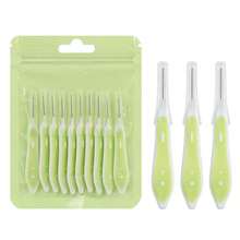 MyAoKuE-Up 10 Pcs Mini Eyebrow Brushes, Mascara Brushes, Disposable Pear-Shaped Makeup Brushes, Silicone Handles, Soft Bristles, Multi-Functional Makeup Brushes, Suitable For Daily Use And Travel. - Multicolor - View 9