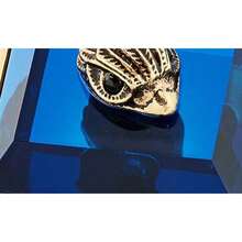 Kurt Geiger Square Stone Cocktail Ring |  | Women Bangles - 藍色 - 查看 3