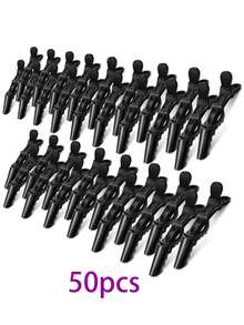 50/30/20/10/5 Crocodile Clips, Professional Salon Tools, Suitable For Perming, Dyeing, Slicing, Duckbill Clips - Alligator Clip - View 15