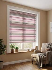 Persiana para ventana larga 1000x1300 - Rosa - Ver 1