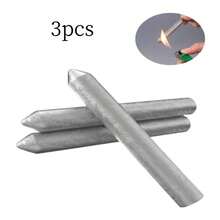 3/6/9pcs Home Use Welding Rods, Welding Electrodes, Low Melting Point Welding Rods, Suitable For Stainless Steel, Copper, Iron, Aluminum And Other Materials - Can Be Used For Welding Water Tanks And Pipes, Durable, No Battery Required, Welding Accessories, Pipe Welding, Fashionable Metal Surface, High Quality Metal Material, No Battery Required, Welding Rods, Welding Accessories, Welding Tools - A - View 3