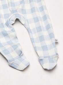 ¡RecomendadoHonestBaby Paquete de 3 Pantalones harén con Patas de algodón orgánico.Pantalones para bebés Unisex¡Top de Temporada - azul (Tie Dye Blues) - Ver 3