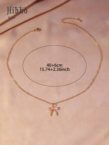 Hihho 1件优雅清新的蝴蝶结设计，镶嵌彩色宝石，饰以长方形立方氧化锆，充满活力的蝴蝶结线条，甜美柔美，粉/蓝/白三色宝石引人注目，兼具少女魅力与奢华品质，适合日常通勤、约会、馈赠亲友。 - 蝴蝶結 - 查看 8