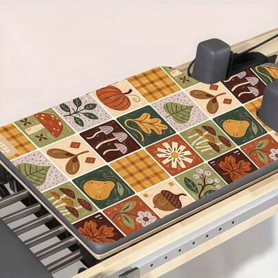 1 st. träningsmatta för hemmaträning, yoga, pilates, gymmatta, golvmatta för vardagsrum, halkfri, stötdämpande, fukttransporterande, lätt att rengöra, praktisk sportmatta, tillverkad av kiselgur