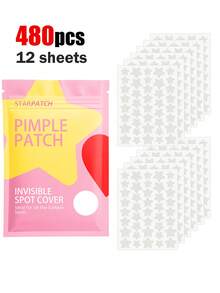 480片粉色、黑色、白色、蓝色、紫色、绿色星星图案脸部贴纸,拍照、脸部彩绘必备,适用于各种派对、聚会和娱乐活动。240/40片套装,经济实惠,可用于房间装饰、梳妆台、旅行、卧室、化妆配件、圣诞礼物、化妆工具、廉价商品、礼品、女士礼物、圣诞礼物、赠品、旅行、廉价物品、旅行必备品 - 粉色 - 查看 8