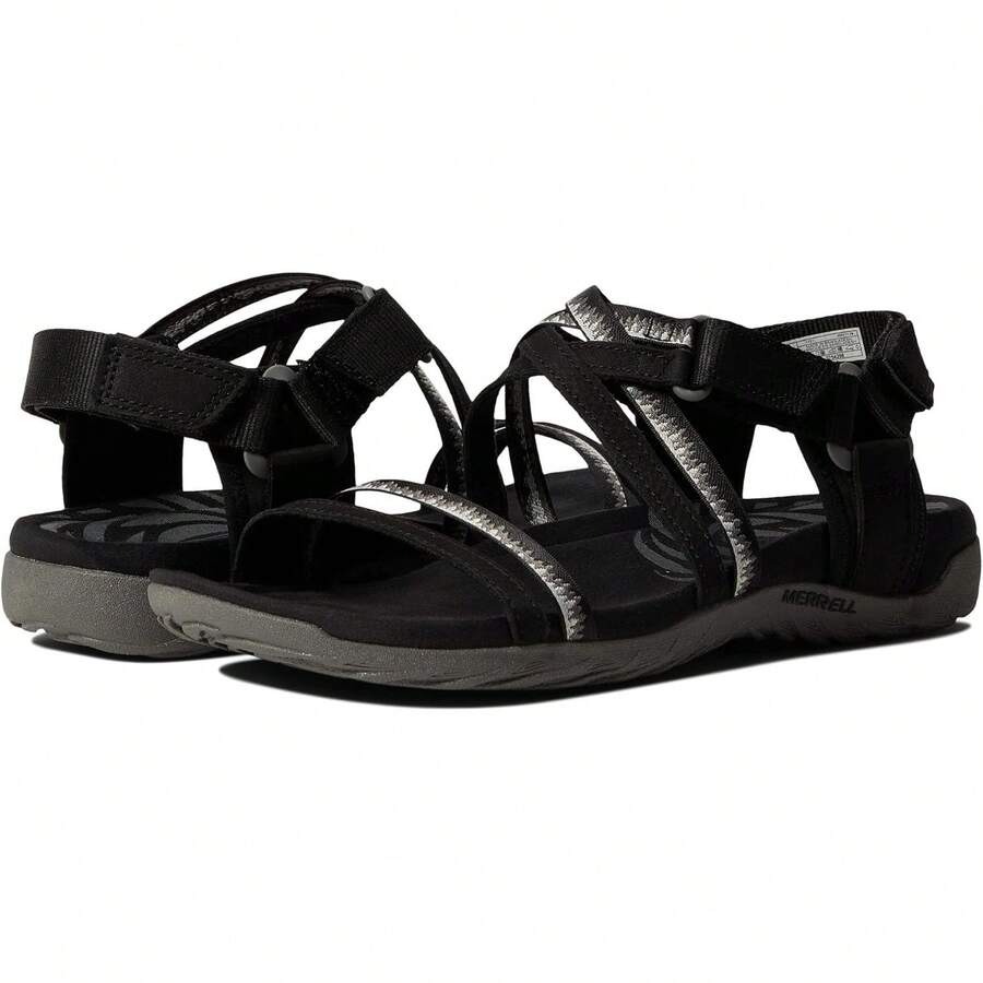¡RecomendadoMerrell Women's Terran 3 Cush Lattice Sandal¡Top de Temporada - Marino - Ver 1