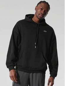 Alo Yoga Accolade Hoodie (Unisex) - màu đen - Xem 8