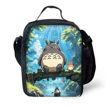 Mochila escolar para niños con bolsas para el almuerzo, bolsas para lápices, lindas para películas populares, mochilas escolares de Anime-Totoros para niños y niñas, el mejor regalo ATWD - CB-212X49A3 - Ver 1