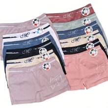 Bóxer Femenino Microfibra Ultra Suave – Set 12 Colores Surtidos - Multicolor - Ver 4