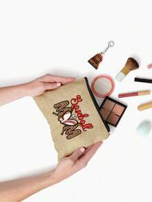 Bộ túi tote vải canvas Baseball Mom Life, ví đựng tiền xu, thư từ, túi có khóa kéo, bộ quà tặng cá nhân hóa, túi tote đa năng hoạt hình ngộ nghĩnh, túi tote vải lanh màu vàng đen với khóa đen, túi mua sắm, túi đựng mỹ phẩm, túi đựng đồ, dung tích lớn, dễ mang theo. - Nhiều màu - Xem 6