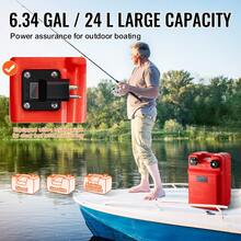 Serbatoio carburante per motore nautico - 6 GAL stehend - Visualizzare 4