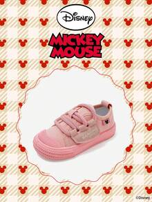 Disney 1 Pair Kids' Sneakers, Suitable For Daily Wear, Festivals, Sports, Outdoor Activities, Comfortable, Non-Slip, Durable, Breathable (Boys' Sneakers, Boys' Skate Shoes, Kids' Sports Shoes, Girls' Sneakers, Girls' Skate Shoes) - Pink - View 2