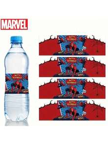 Marvel 10pcs, Superhero Spider Man Water Cup Stickers - Cute Cartoon Patterned Water Cup Stickers Suitable For Birthday Parties, Banquets, And Festivals - Party Decorations, Picnic Table Decorations, Outdoor Tablecloths, Suitable For Holiday Parties And Birthday Gifts, Anniversaries, As Birthday Gifts, Welcome Gifts, Party Gifts, Spider Man Fan Series, Perfect Gifts - Multicolor - View 2