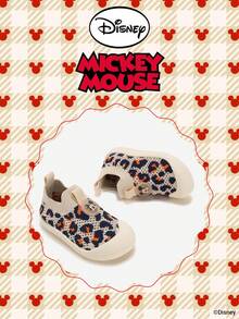 Disney Authentic Collaboration With  | A Pair Of Children's Sneakers, Suitable For Daily, Festival, Sports, And Outdoor Wear. It Fits The Foot Comfortably, Is Anti-Slip, Wear-Resistant, And Breathable (Boys' Sneakers, Boys' Board Shoes, Children's Sneakers, Girls' Sneakers, Girls' Board Shoes) - Beige - View 2