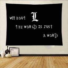 D- Tapestry Wall Hanging Printed Polyester Tapestry INS Decoration Wall Decor.Jpg - White 1pc - View 1