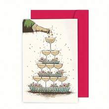 One Piece Party Invitation, Humorous Card, Friend Birthday Card, Friends' Blessings, High Quality Printing, Comes With Envelope, Birthday, Bridal, Wedding, Graduation Supplies - A - View 2