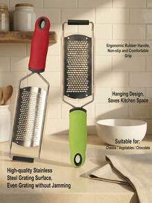 1 Pc High-Quality Stainless Steel Shredder, , Resistant To Rust And Easy To Clean, Suitable For Cheese/Vegetables/Chocolate. Made Of High-Quality Stainless Steel, The Material Is And Hygienic, Resistant To Rust And Easy To Clean. - High-quality Stainless Steel Wire Grater - View 4